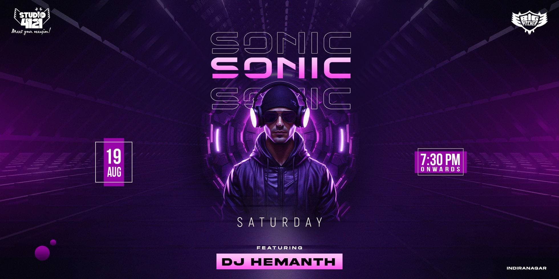 Sonic Saturday | Indiranagar