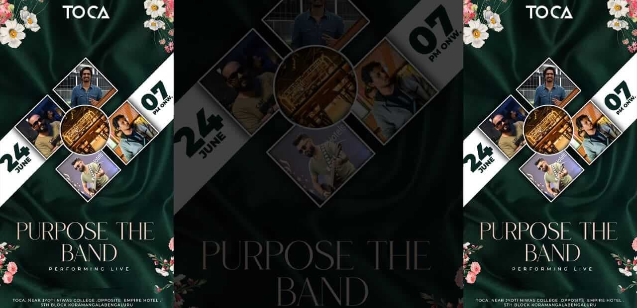 Live Performance By Purpose The Band | Toca