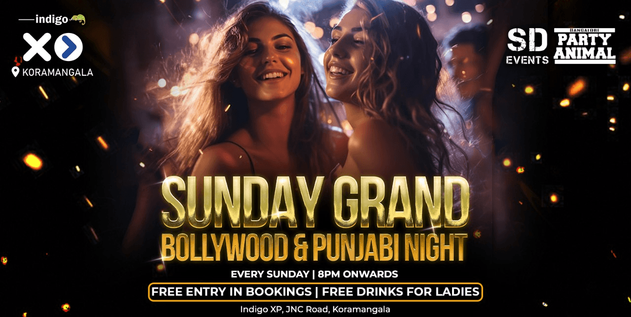 Sunday Grand Bollywood And Punjabi Ladies Night