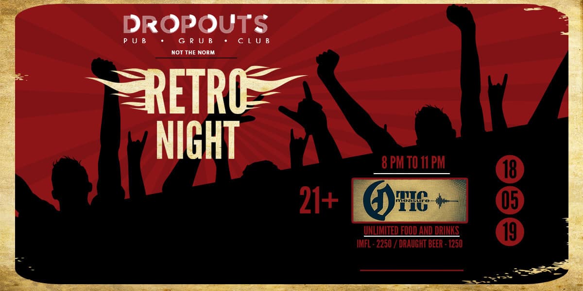 Retro Night With Otic Measure at Dropouts