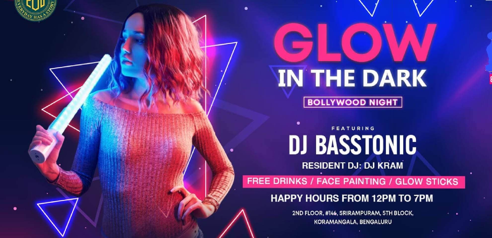 Glow In Dark Bollywood  | EOD Kormangala