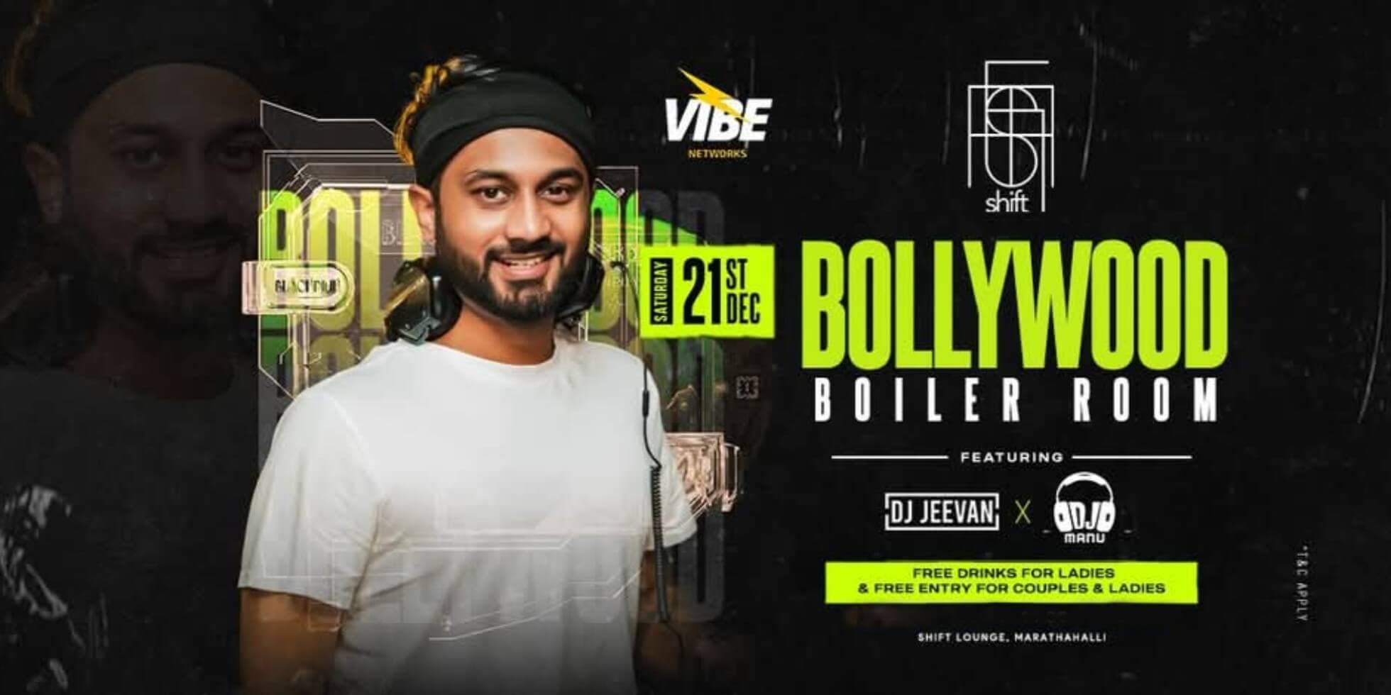 Bollywood Boiler Room Rooftop Ladies Night