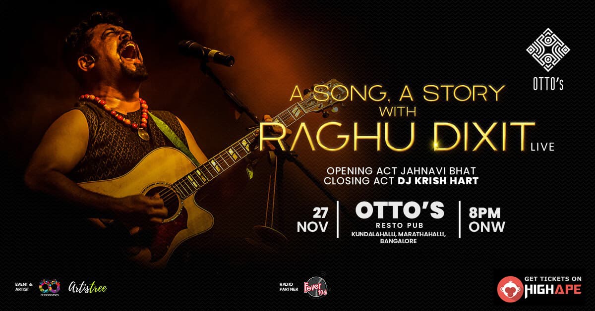 A Song - A Story With Raghu Dixit | Live