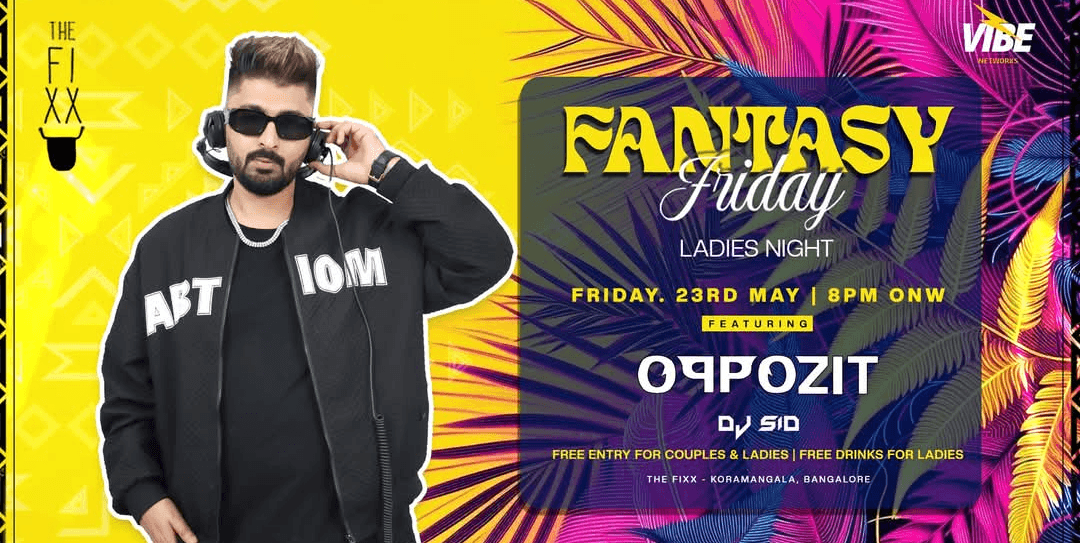 Fantasy Friday Ladies Night | The Fixx