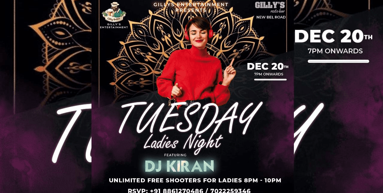 Tuesday Ladies Night