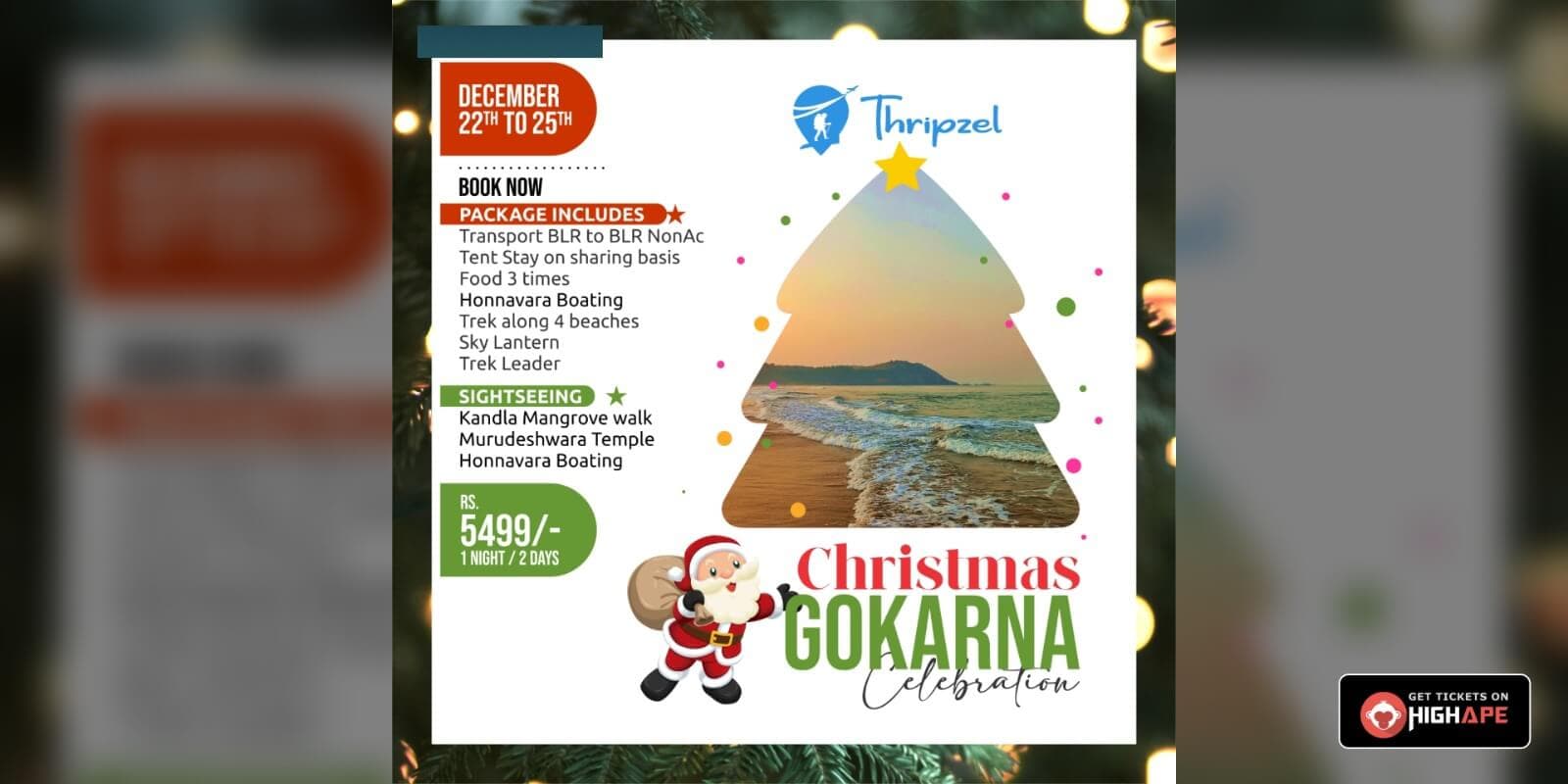 Christmas Gokarna Trip  