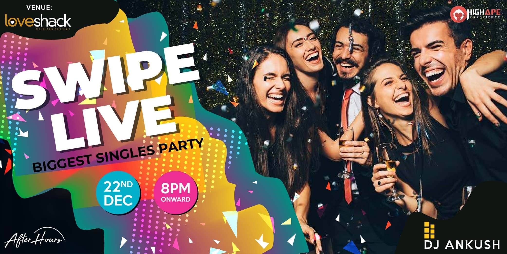 Swipe Live - Biggest Singles Party