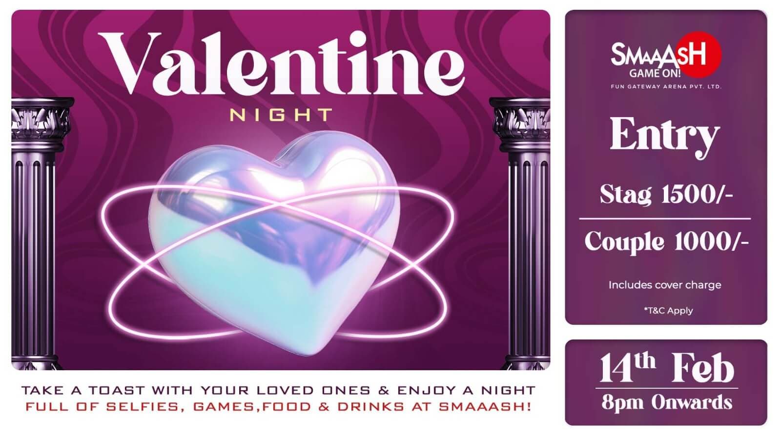 Valentines Night | Smaaash Pune