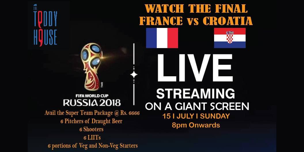 FIFA World Cup Final Live Screening