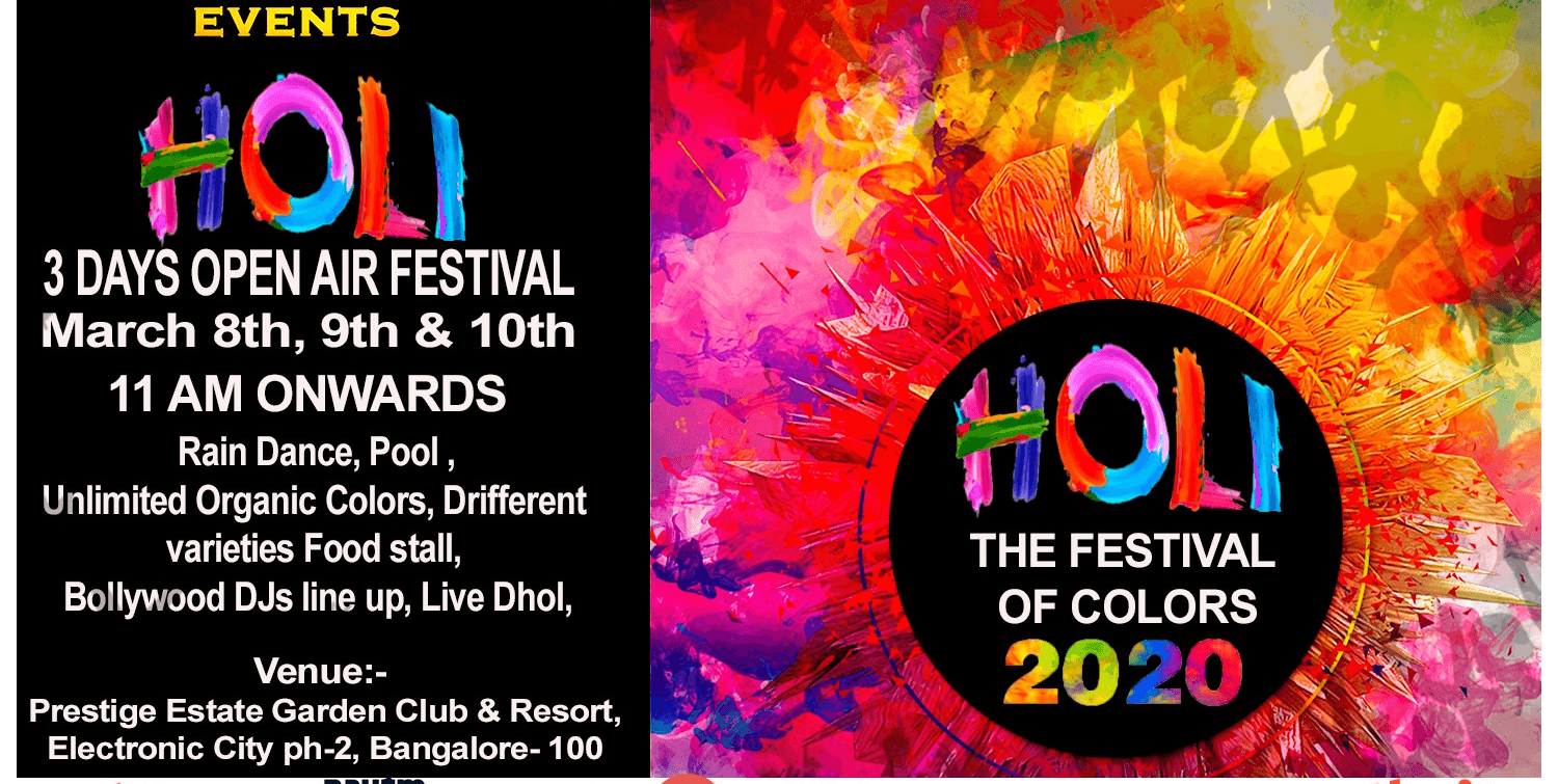 Holi - The Festival Of Colors 2020
