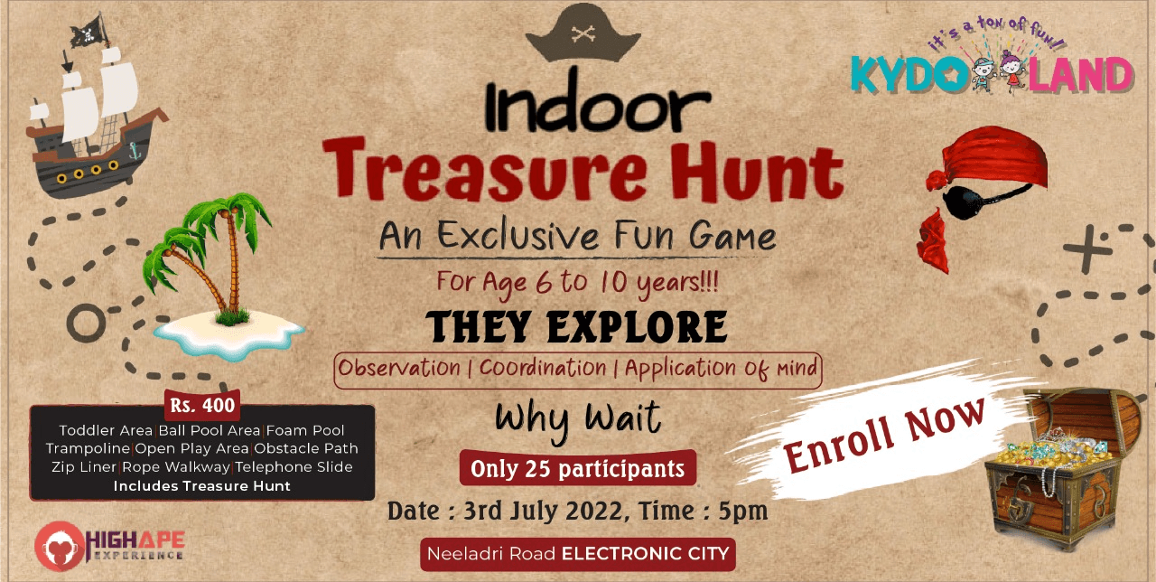 Indoor Treasure Hunt - Kids