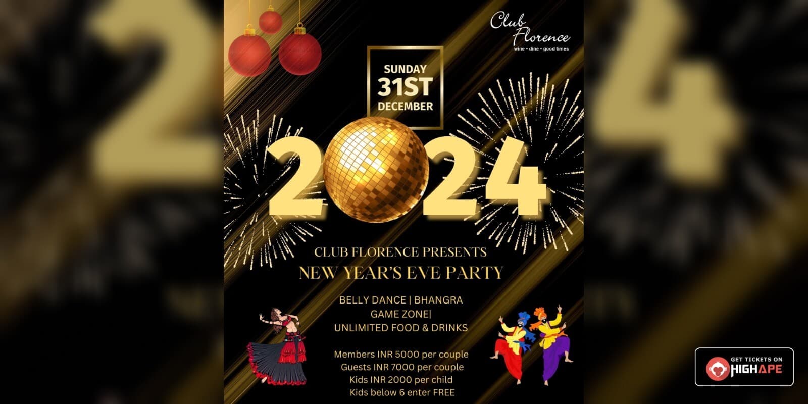 New Years Eve Party | Club Florence