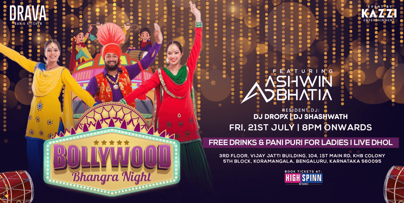 Friday Bollywood Bhangra Night  | Drava