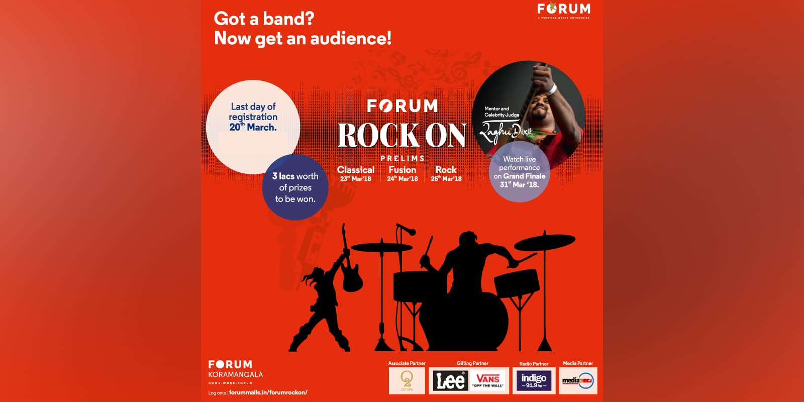 Forum Rock On Ft. Raghu Dixit