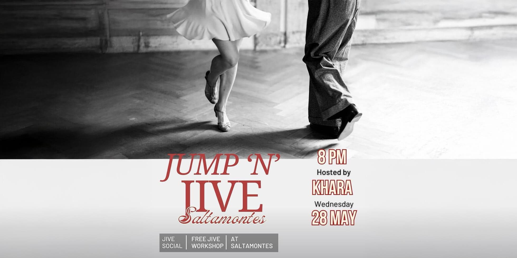 Jump N Jive Night | Saltamontes