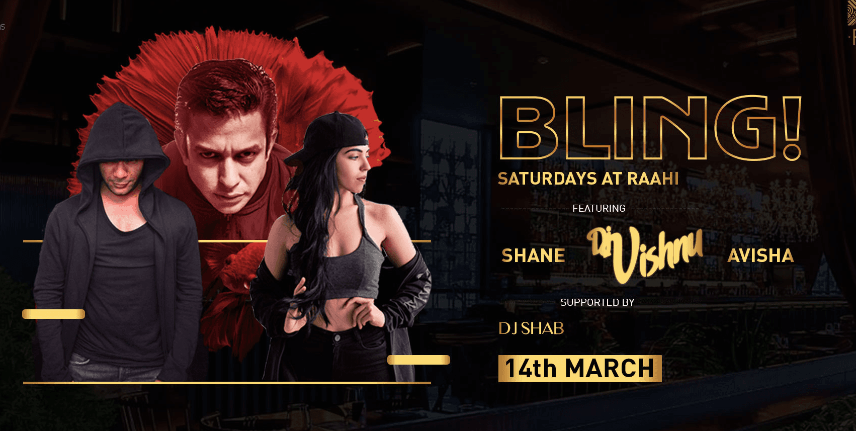 Bling! ft DJ Vishnu, Shane and Avisha