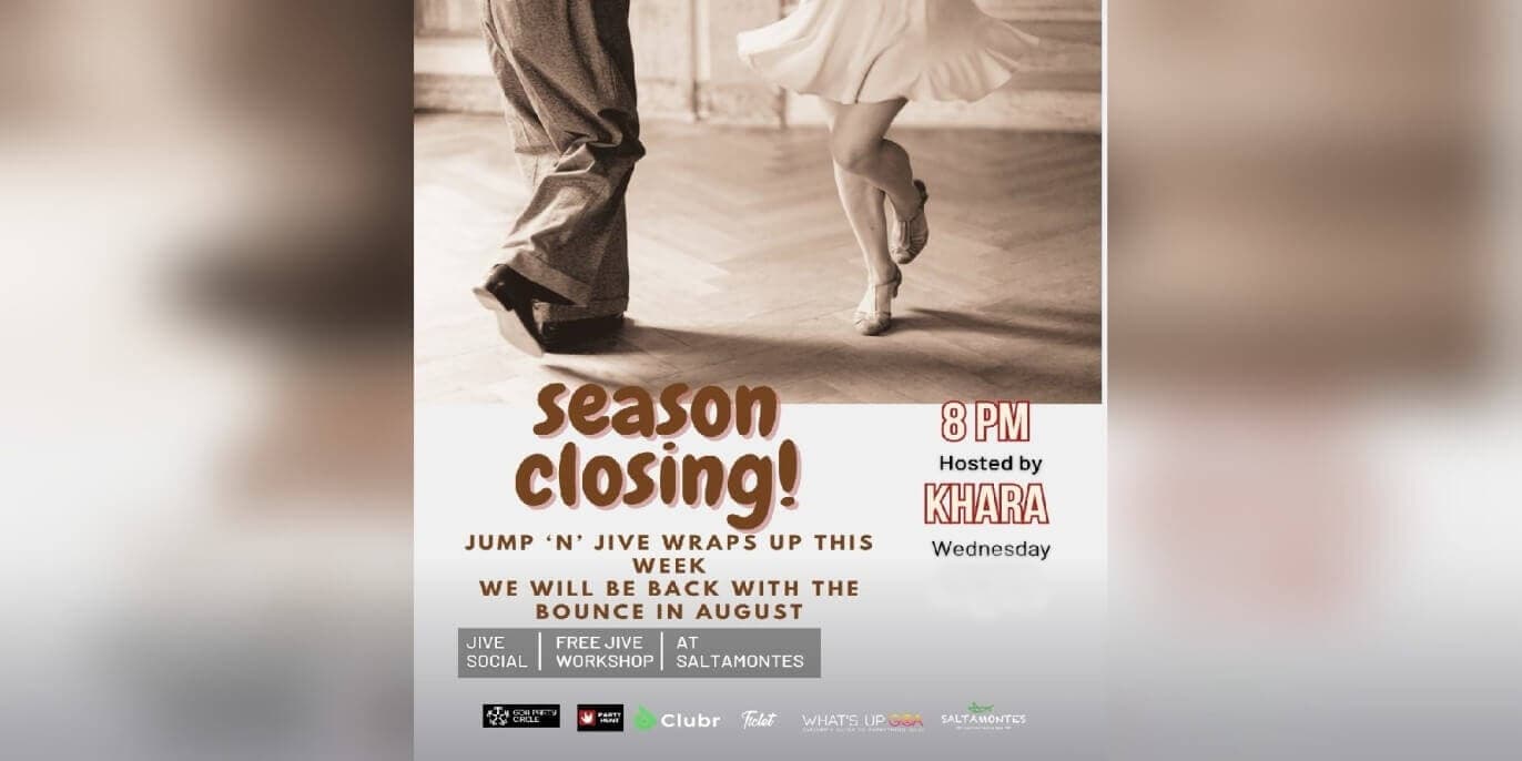 Season Closing Jump N Jive Night | Saltamontes