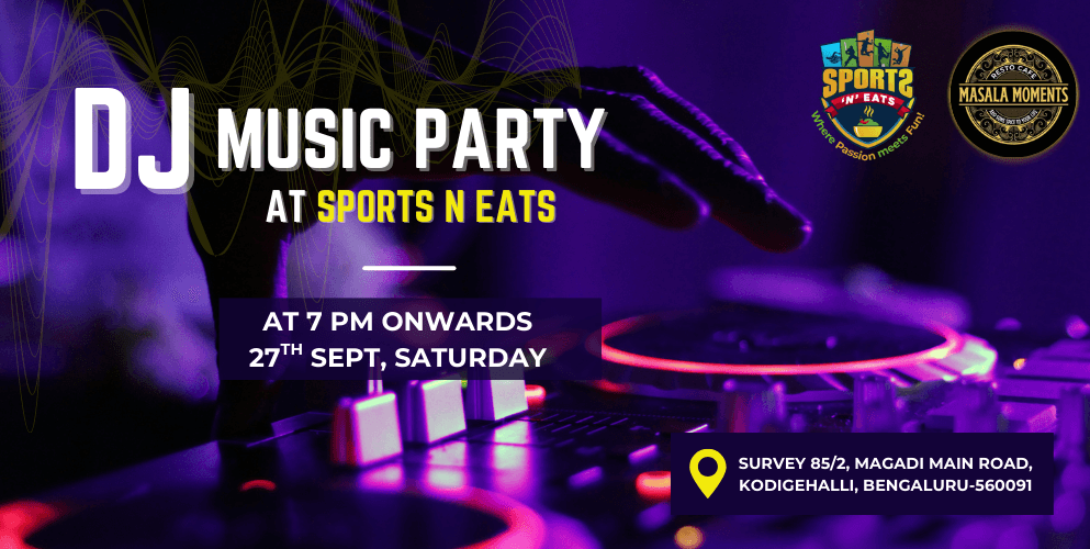 DJ Musical Night At Sports N Eats