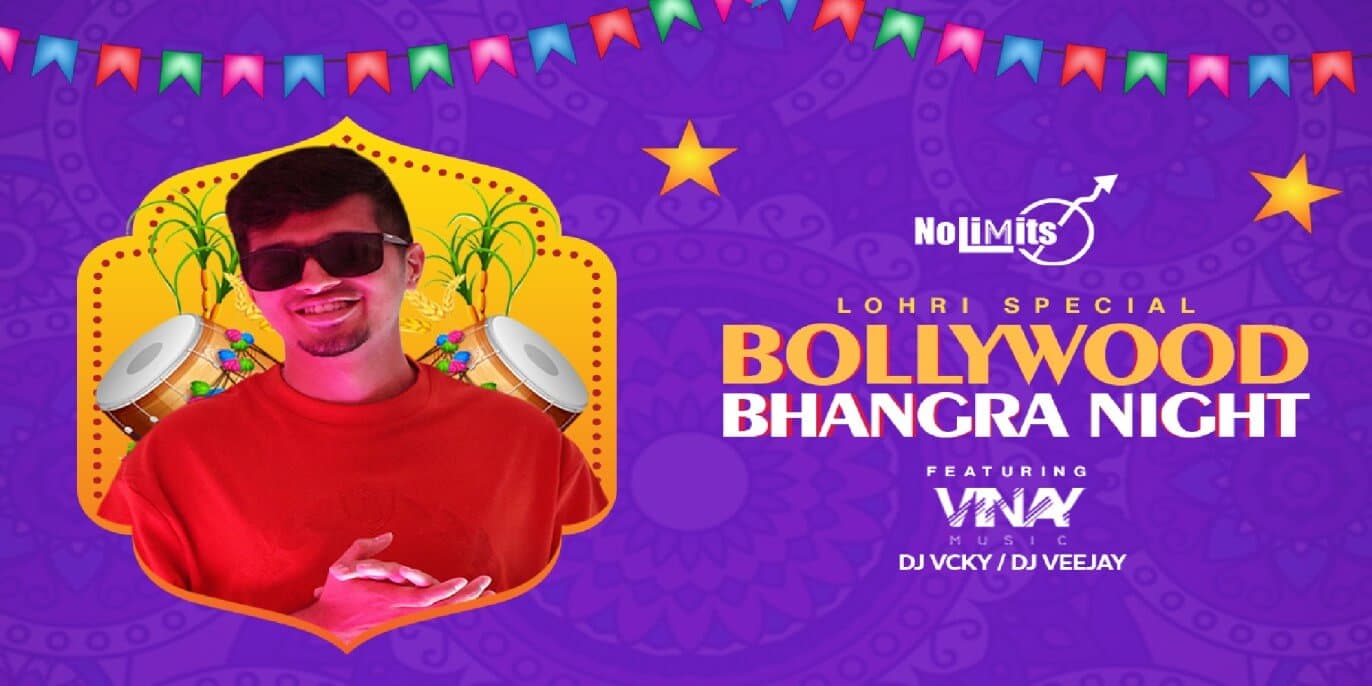  Lohri Special Bollywood Bhangra Night Ft Vinay Music, DJ Vcky/ DJ Veejay