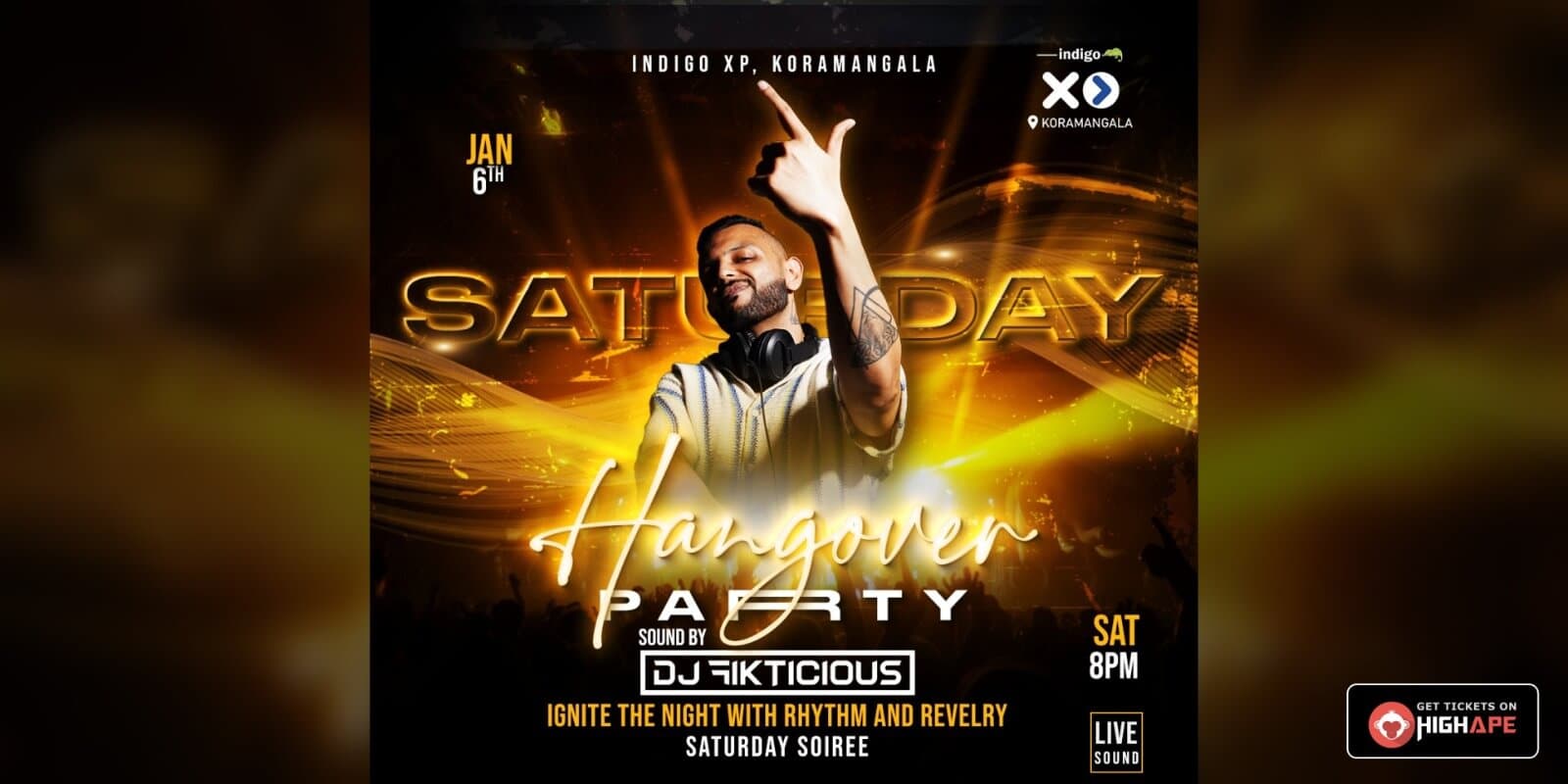 Saturday Hangover Party | Indigo XP