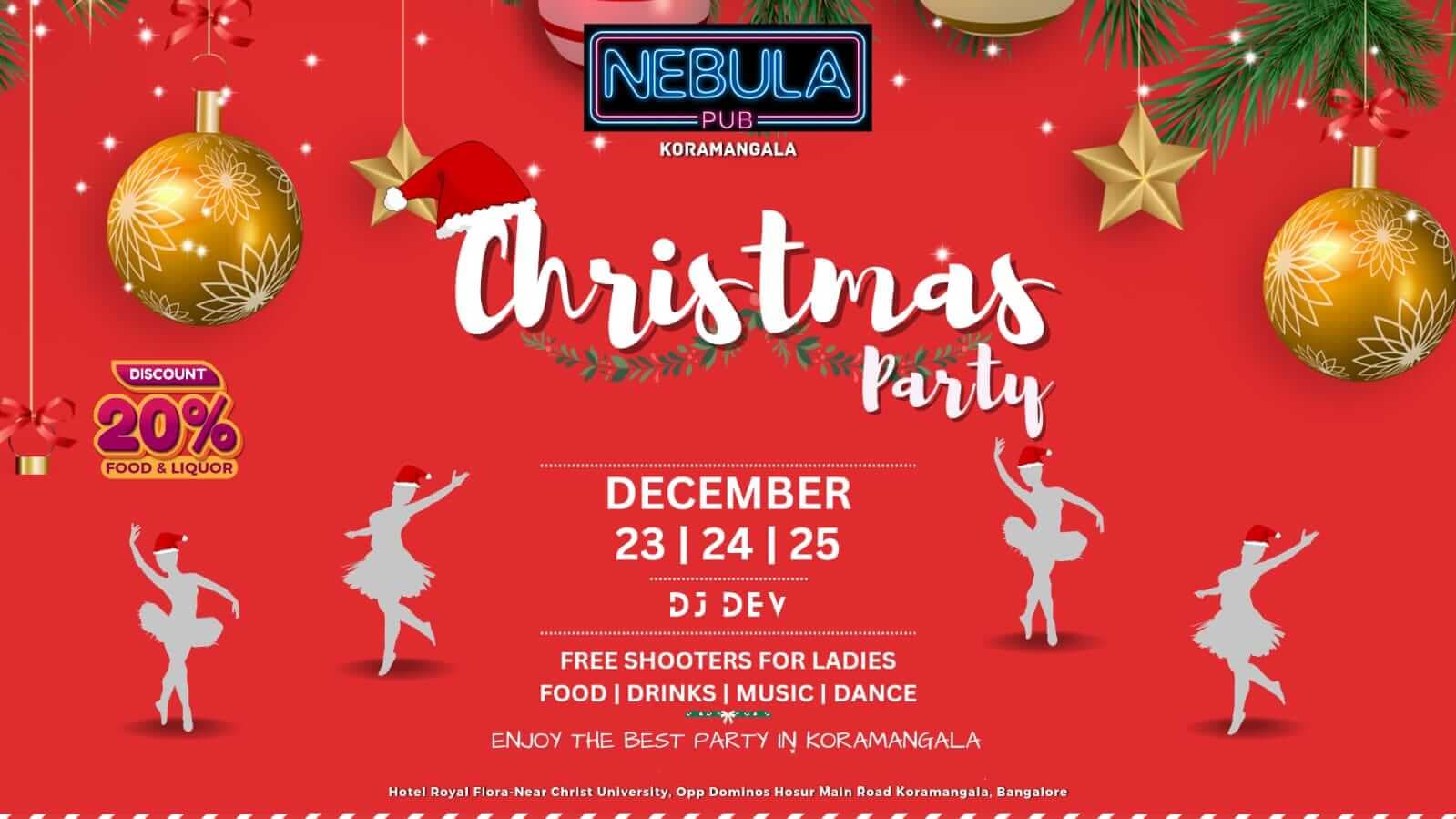 Christmas Party | Nebula Pub