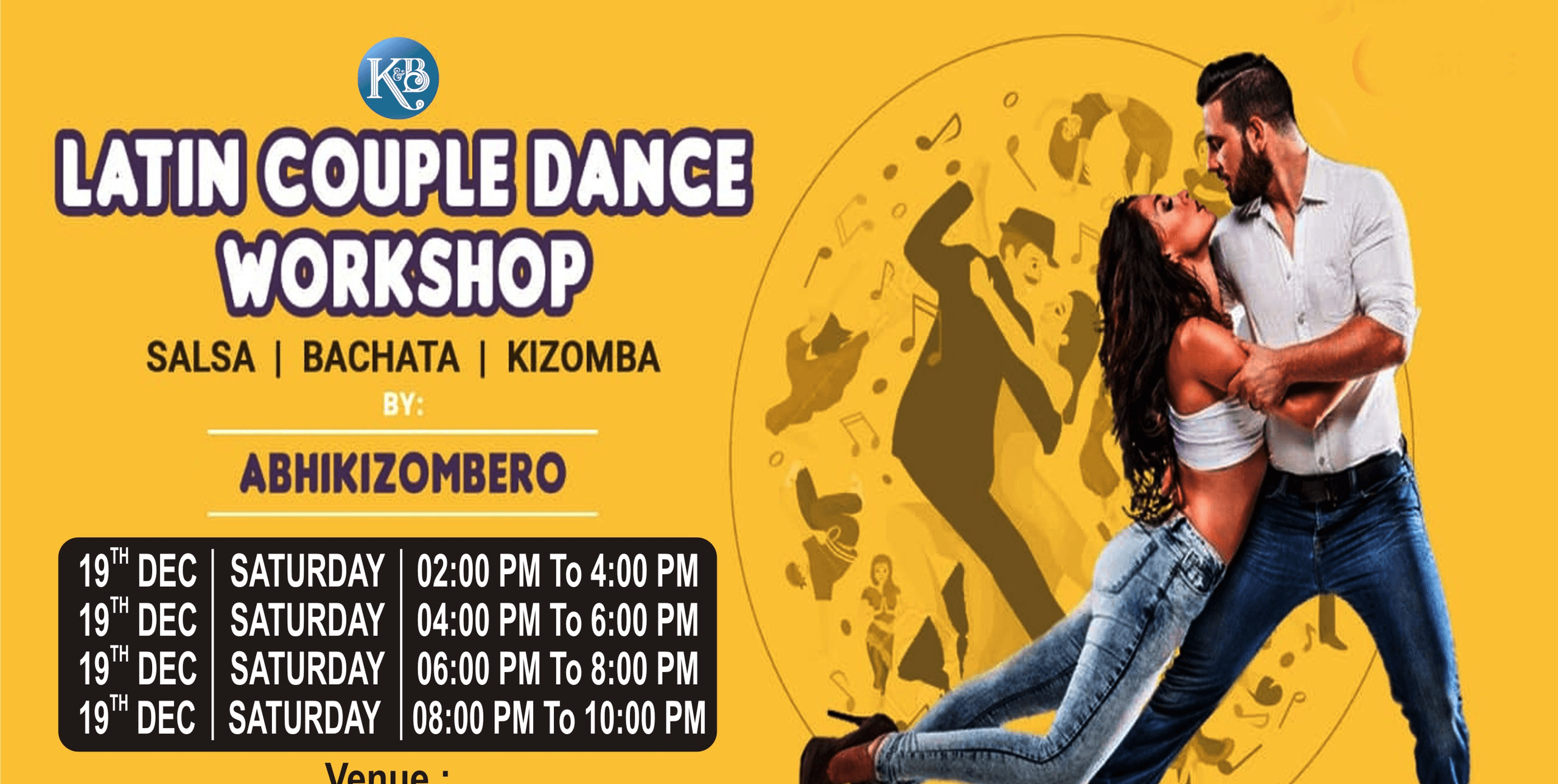 Free Salsa Bachata And Kizomba Dance Workshop