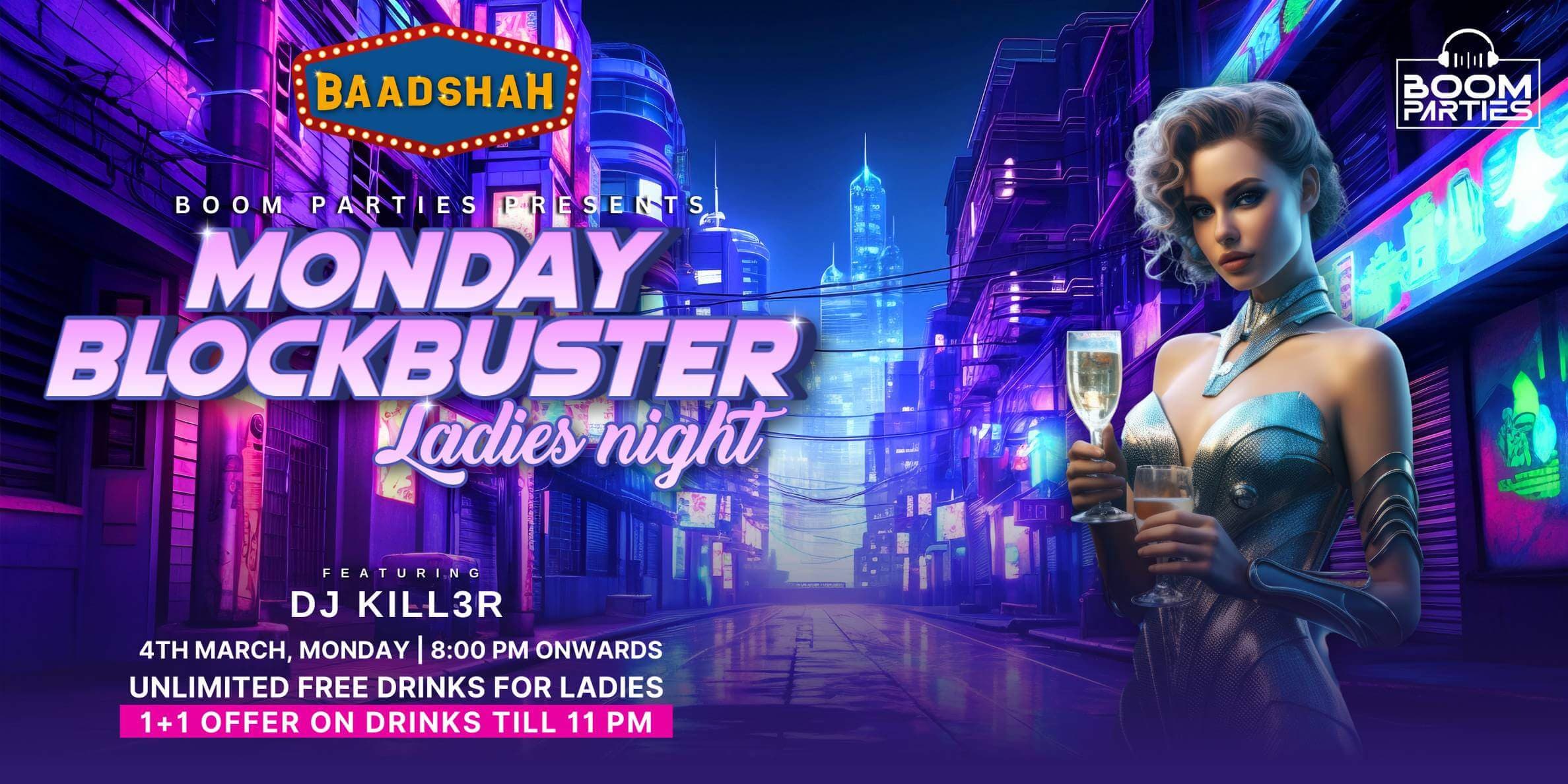 Monday Blockbuster Ladies Night