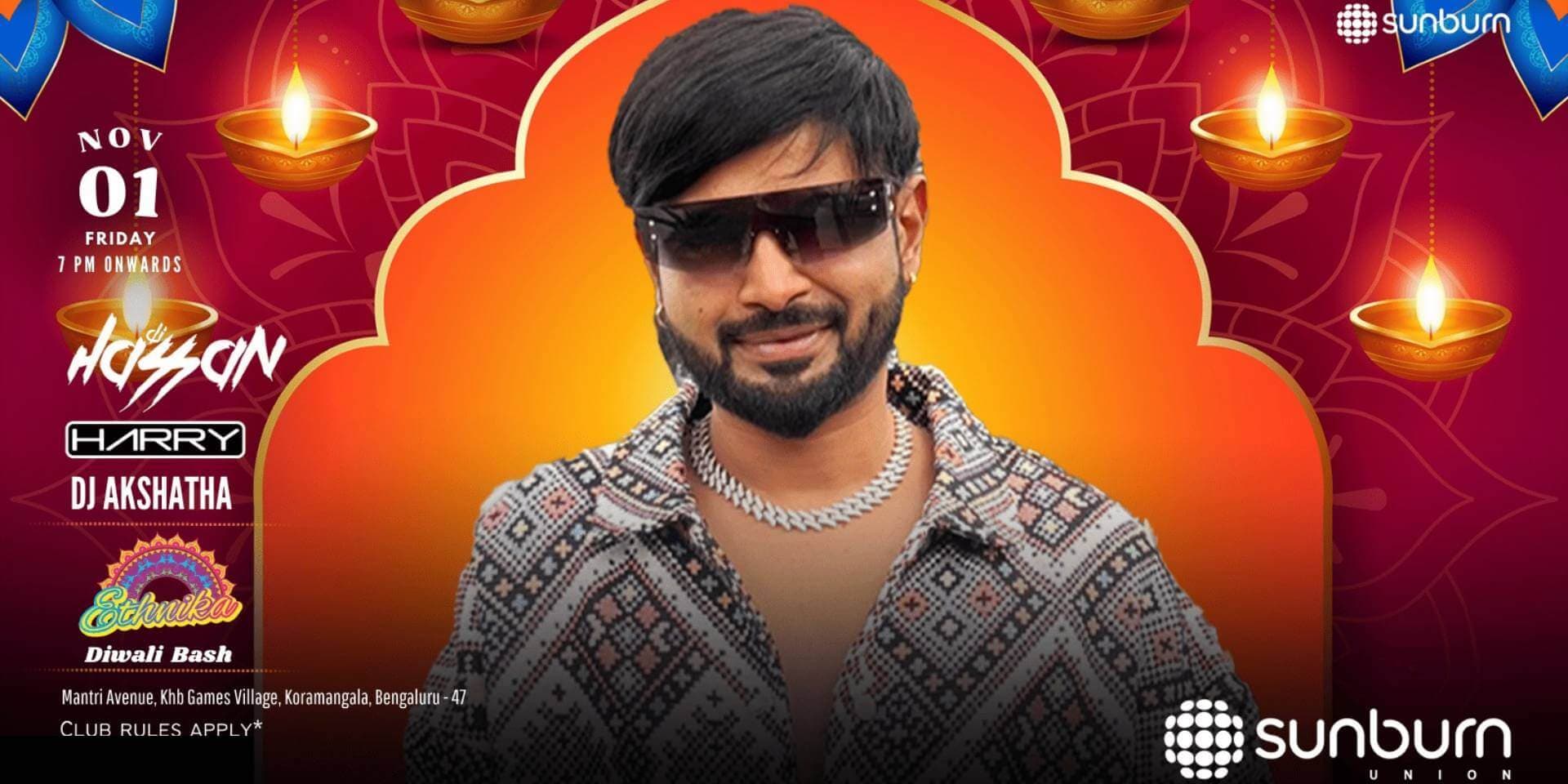 Ethnika Diwali Bash | Sunburn Union