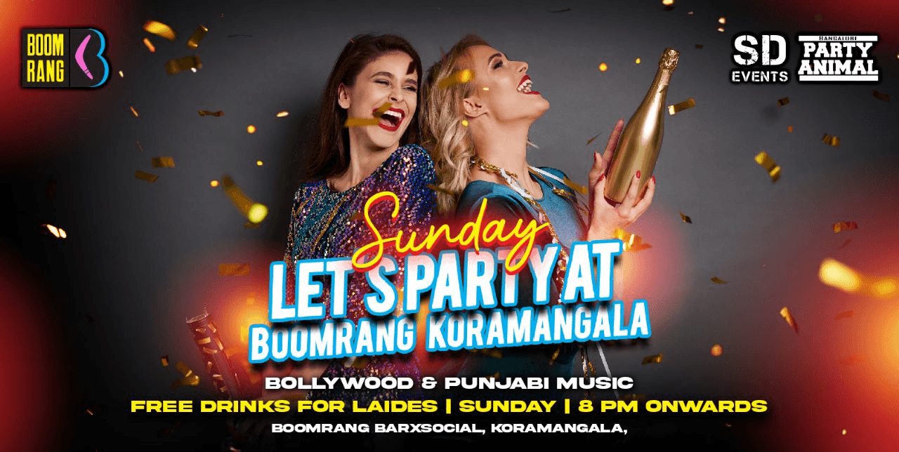 Sunday | Let Us Party At Boomrang