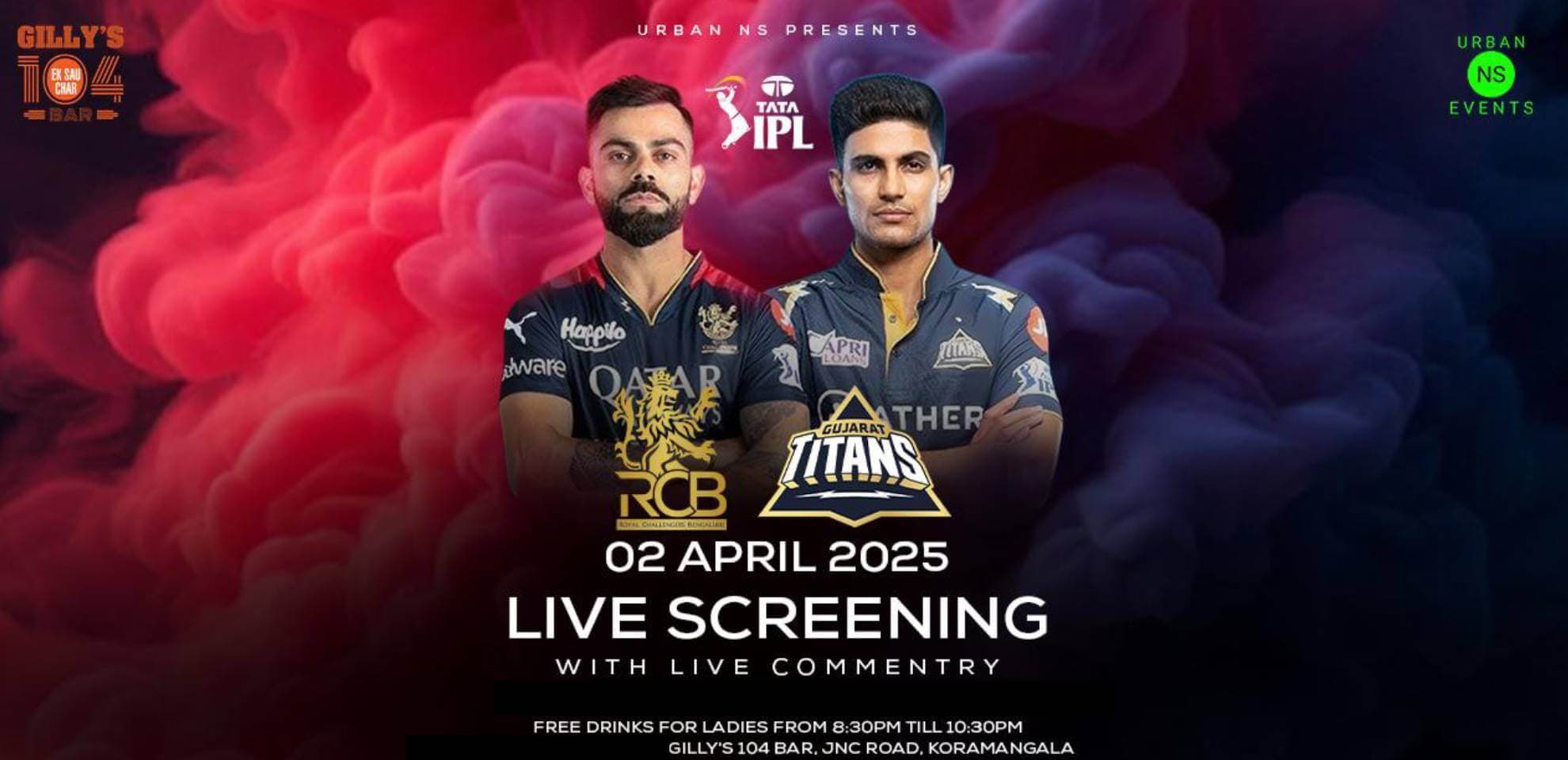 RCB Vs GT | IPL Live Screening