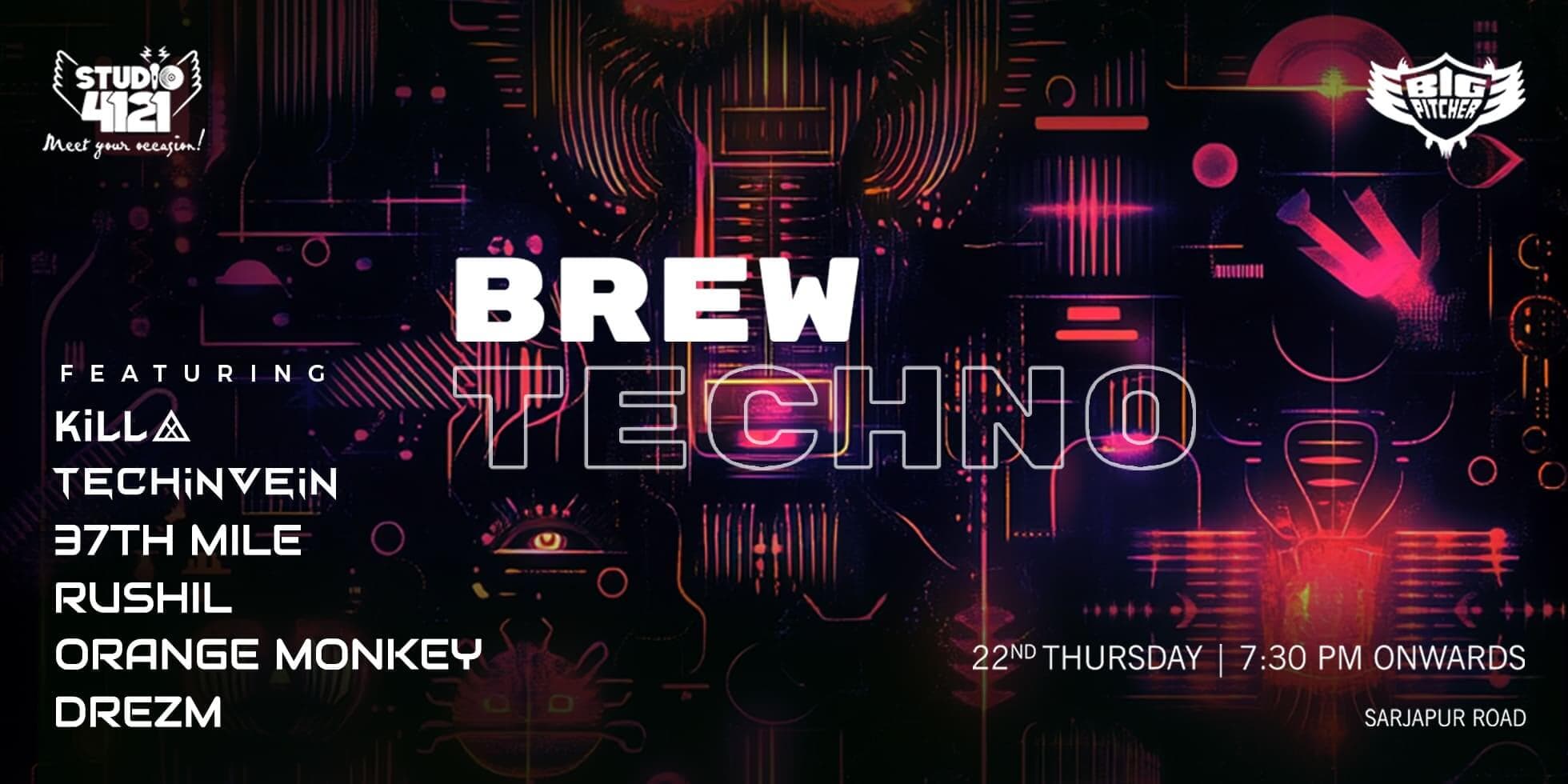 Brew Techno | Big Pitcher Sarjapur