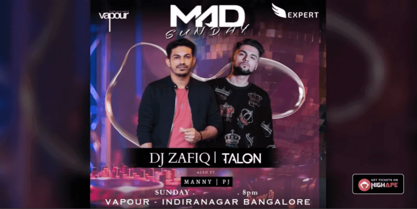 Mad Sunday | Vapour Pub