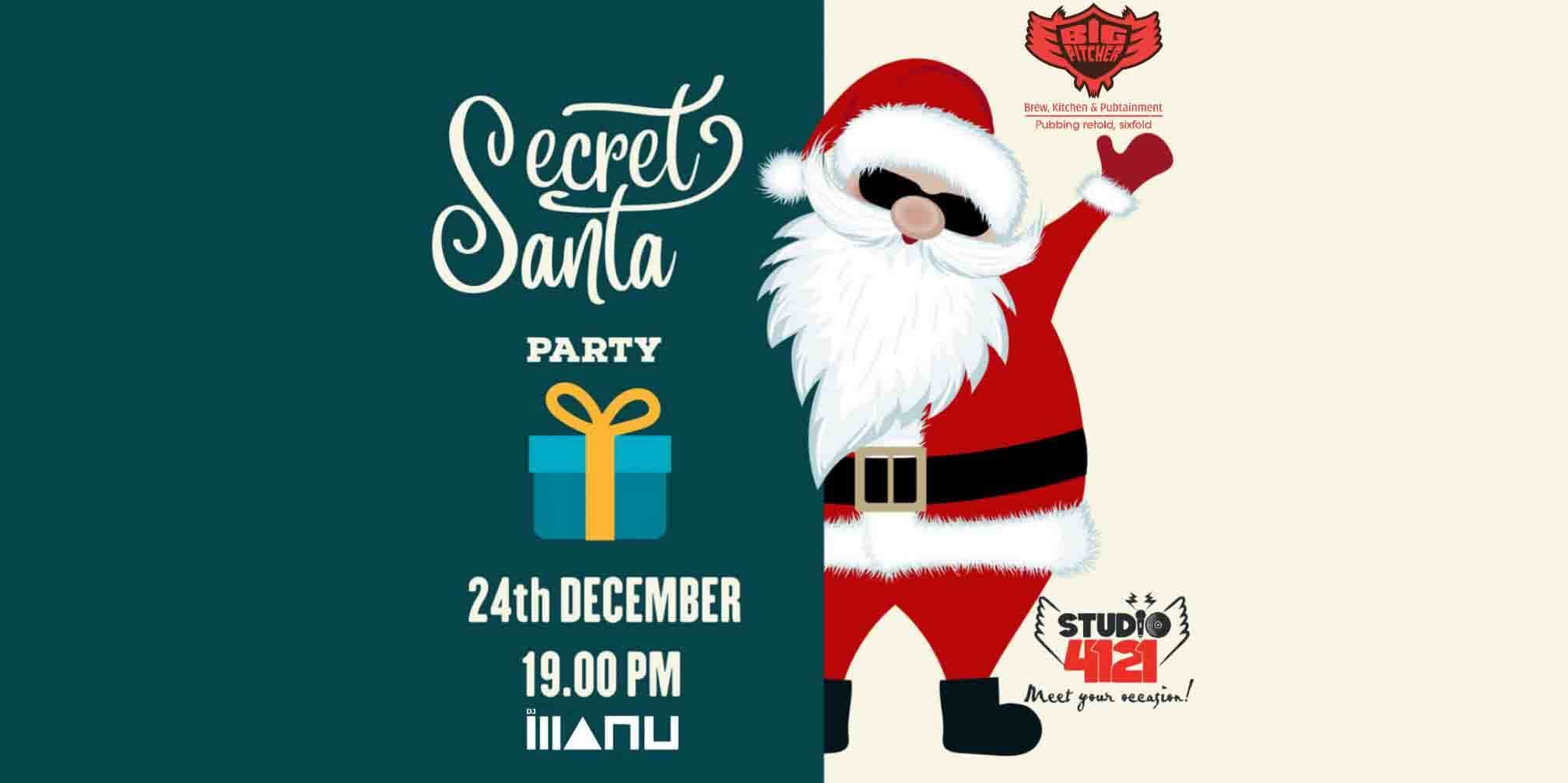 Secret Santa Party at Big Pitcher - 24th December