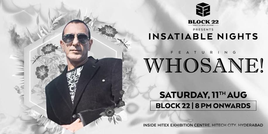 Insatiable Nights Featuring DJ Whosane