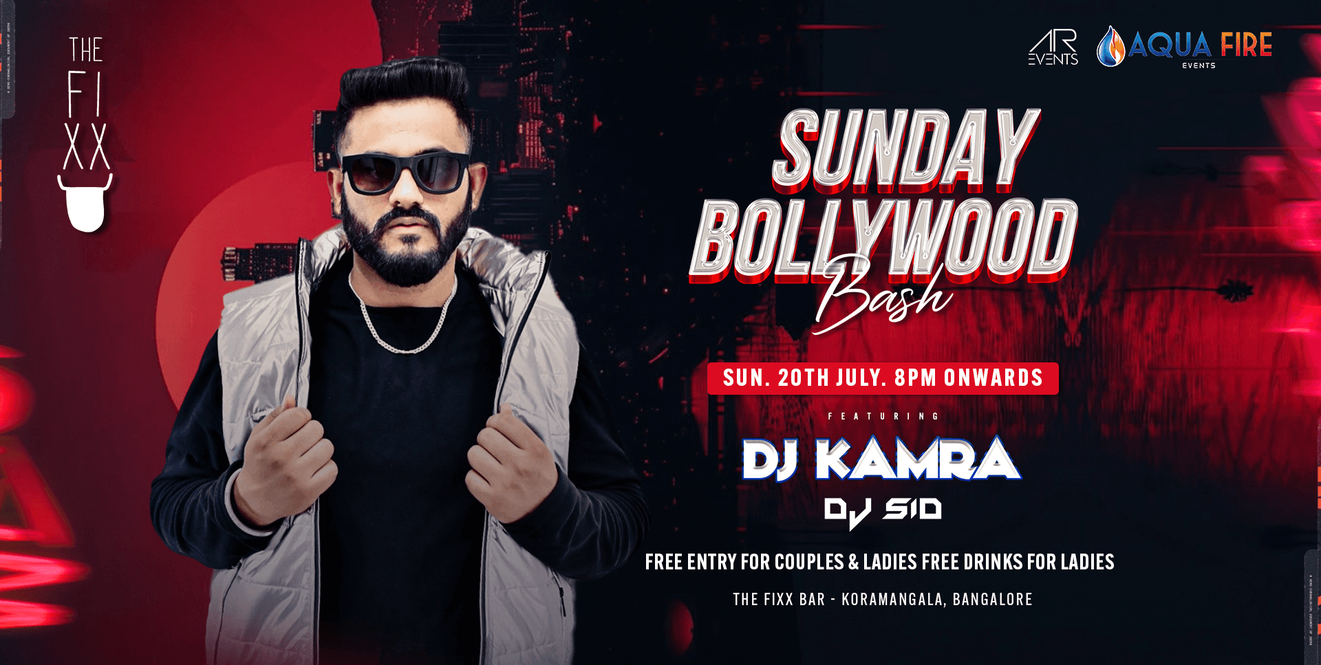 Sunday Bollywood Bash | The Fixx