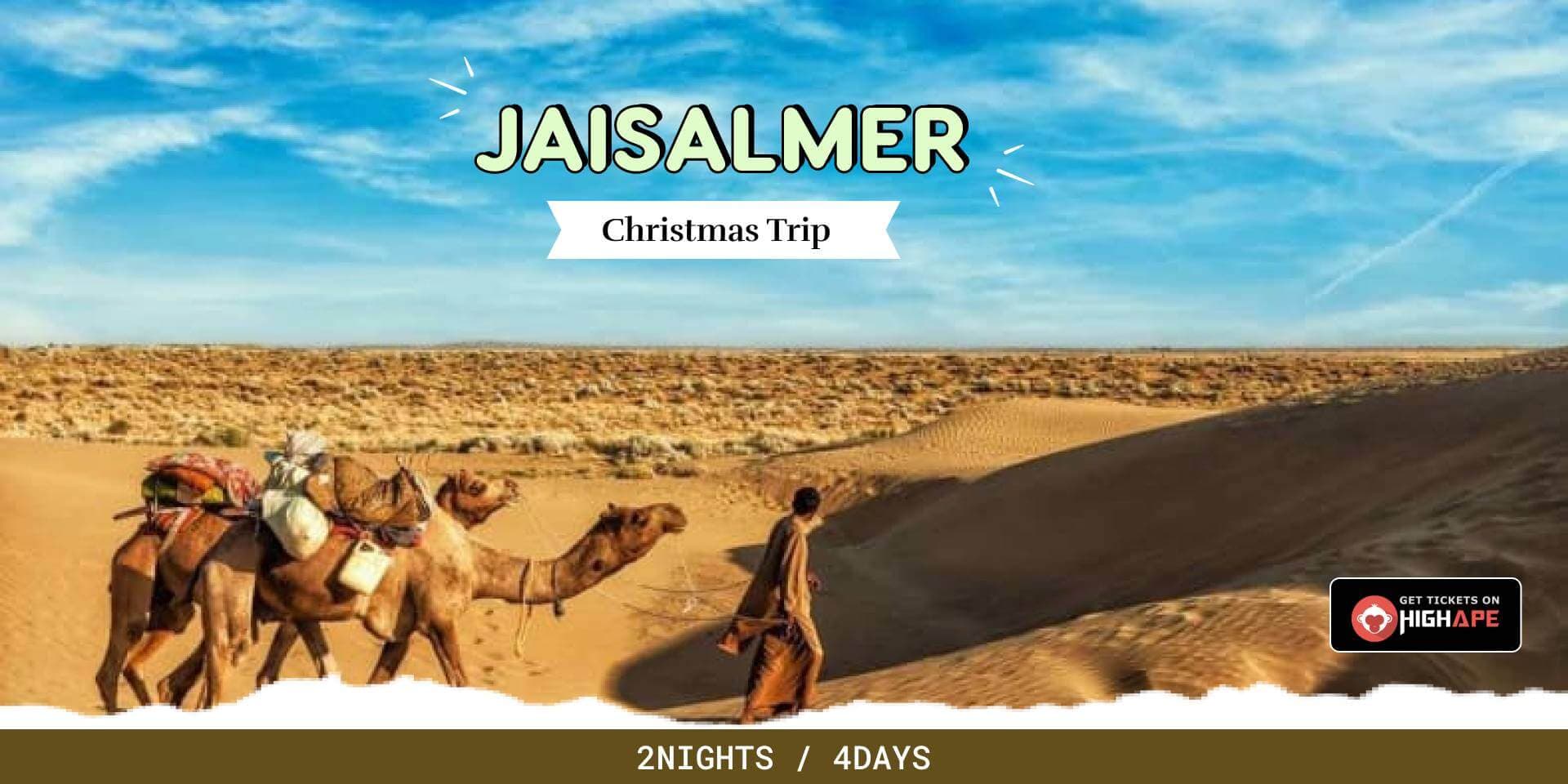 Jaisalmer Christmas Trip