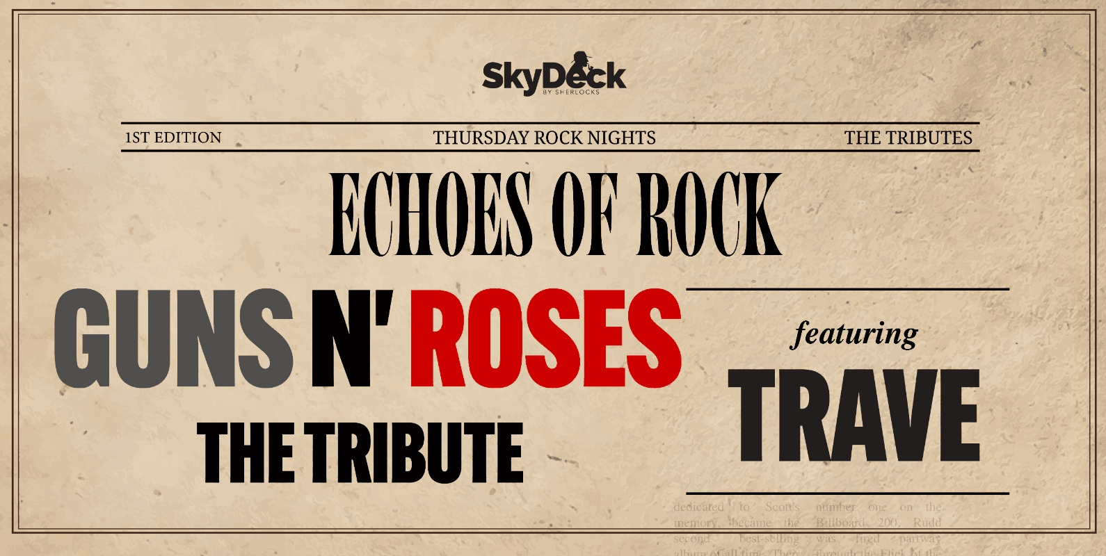 Tribute To Guns N Roses Feat Trave