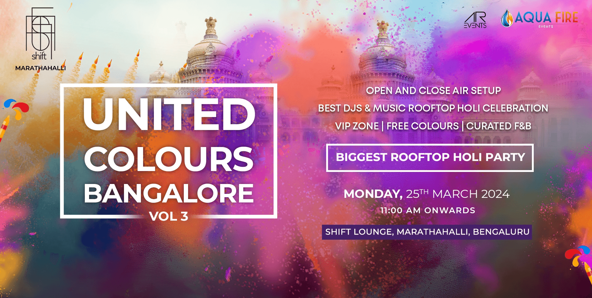 UCB Vol 3 | Rooftop Holi Festival
