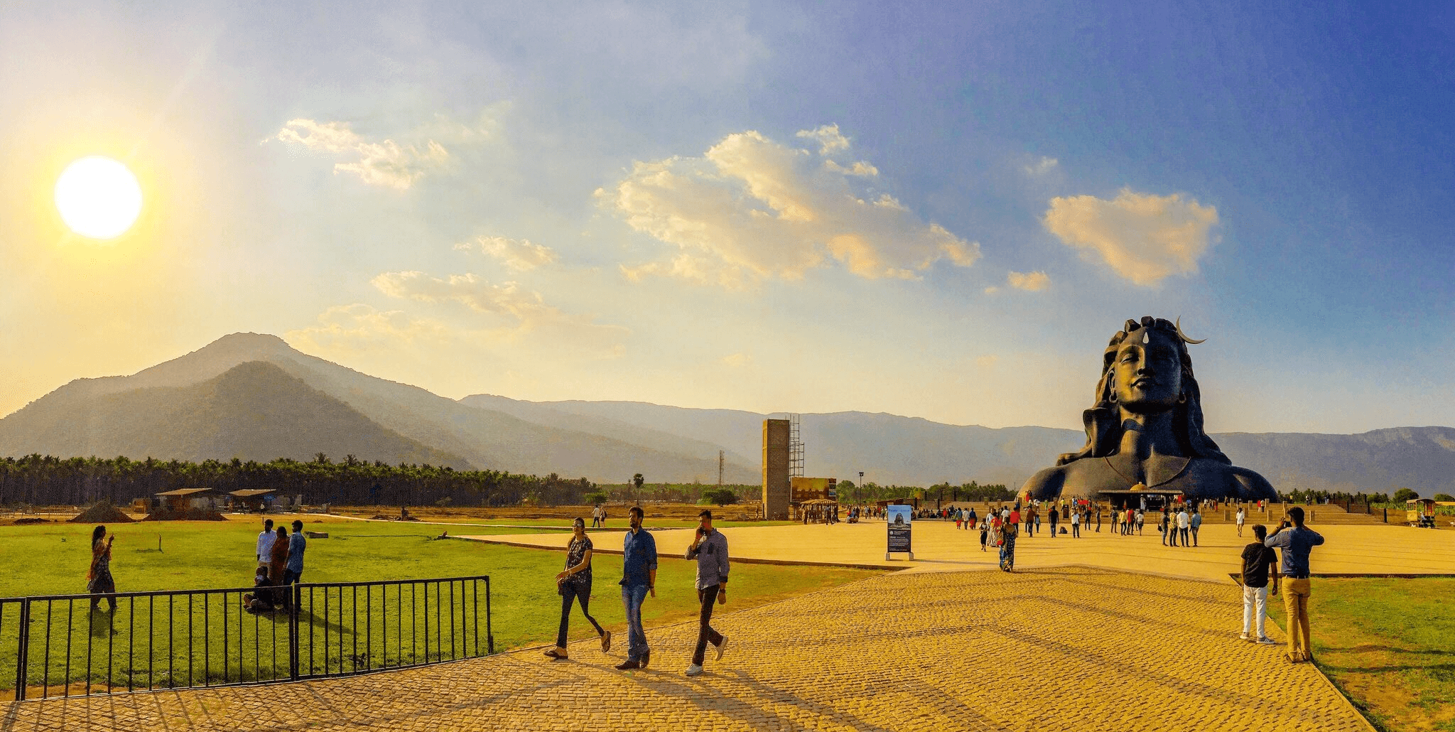 Nandi Hills And Adiyogi Light Show