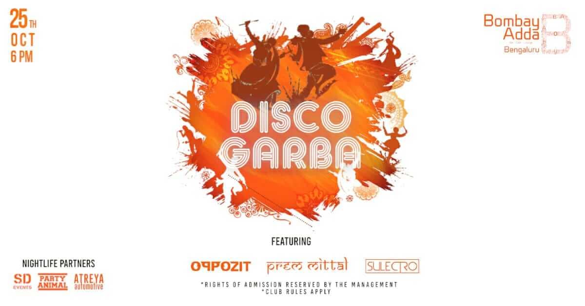 Disco Garba - The Biggest Dandiya Festival
