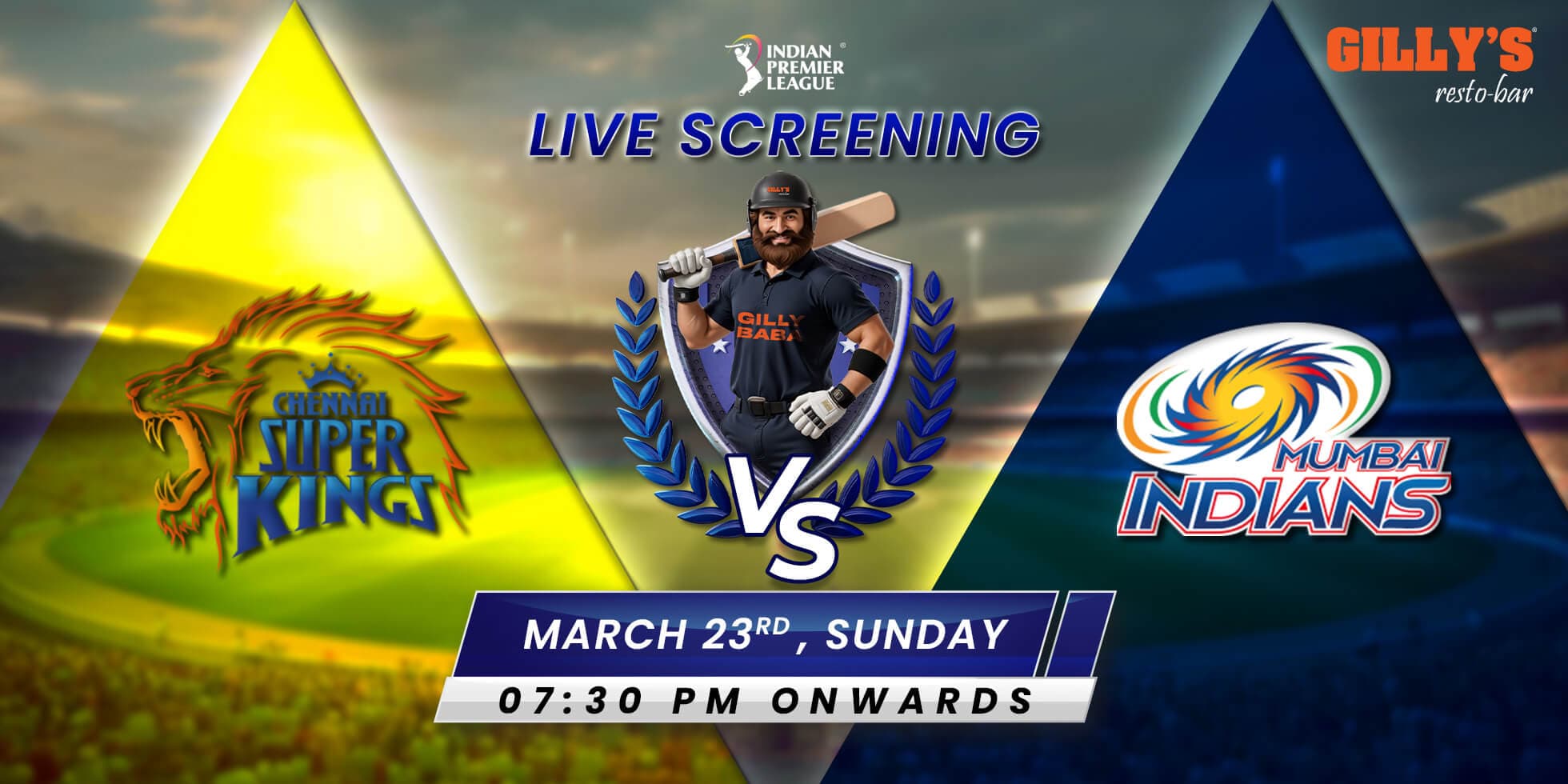 IPL Live Screening | CSK Vs MI