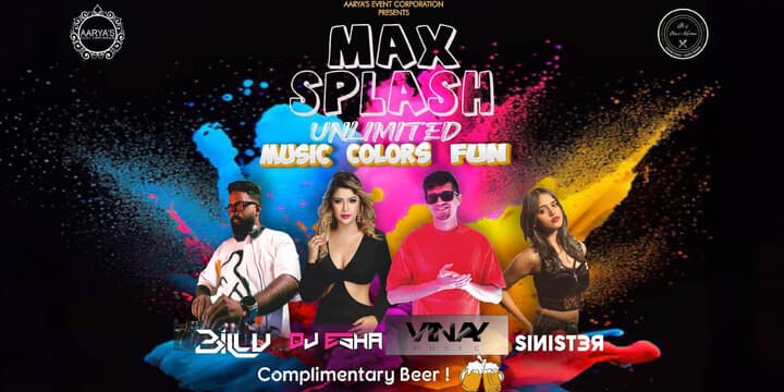 Max Splash Holi 2025 | Bits Club