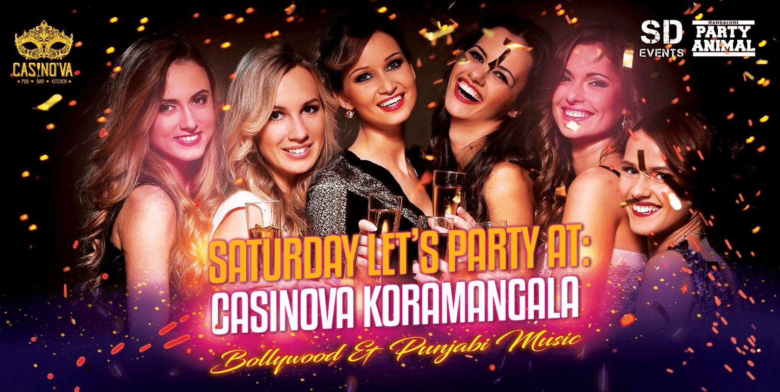 Saturday Let's Party At Casinova 