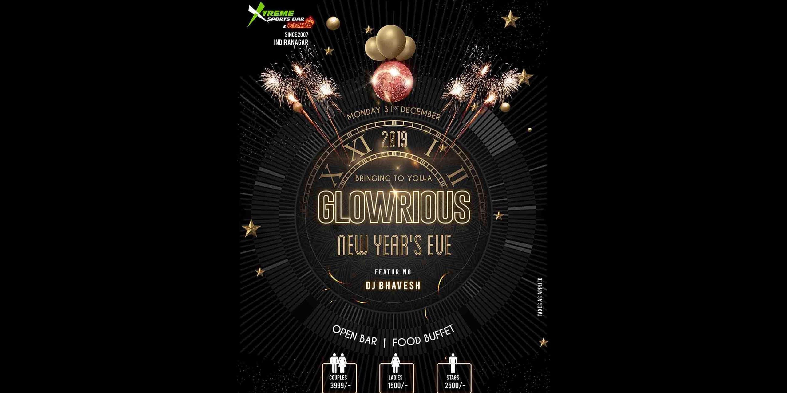 Glowrious New Year Eve 2019