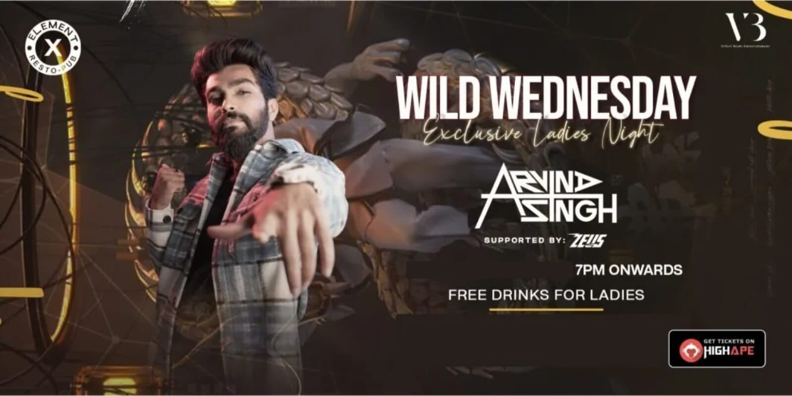 Wild Wednesday Ladies Night | Elements X