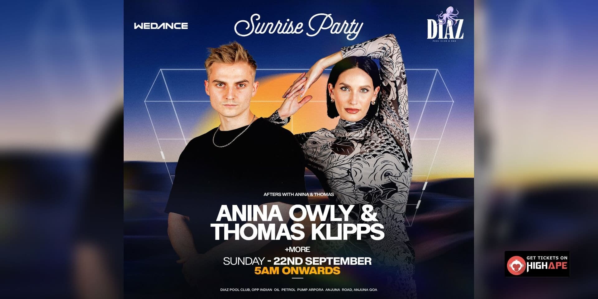 Sunrise Party | Diaz Pool Club 