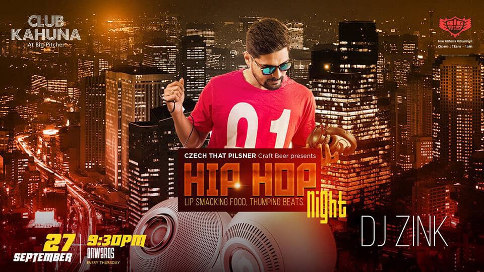 Hip Hop Night on 27th September
