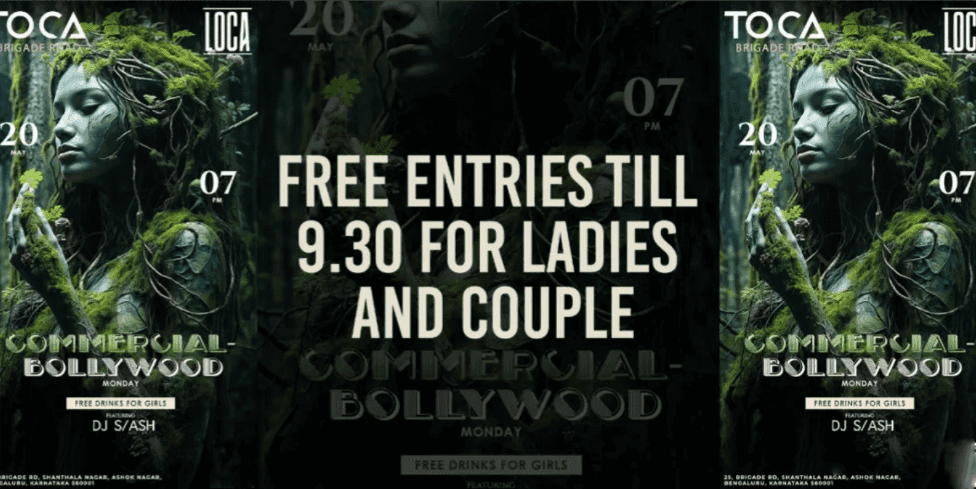 Commercial Bollywood Night | Toca Brigade