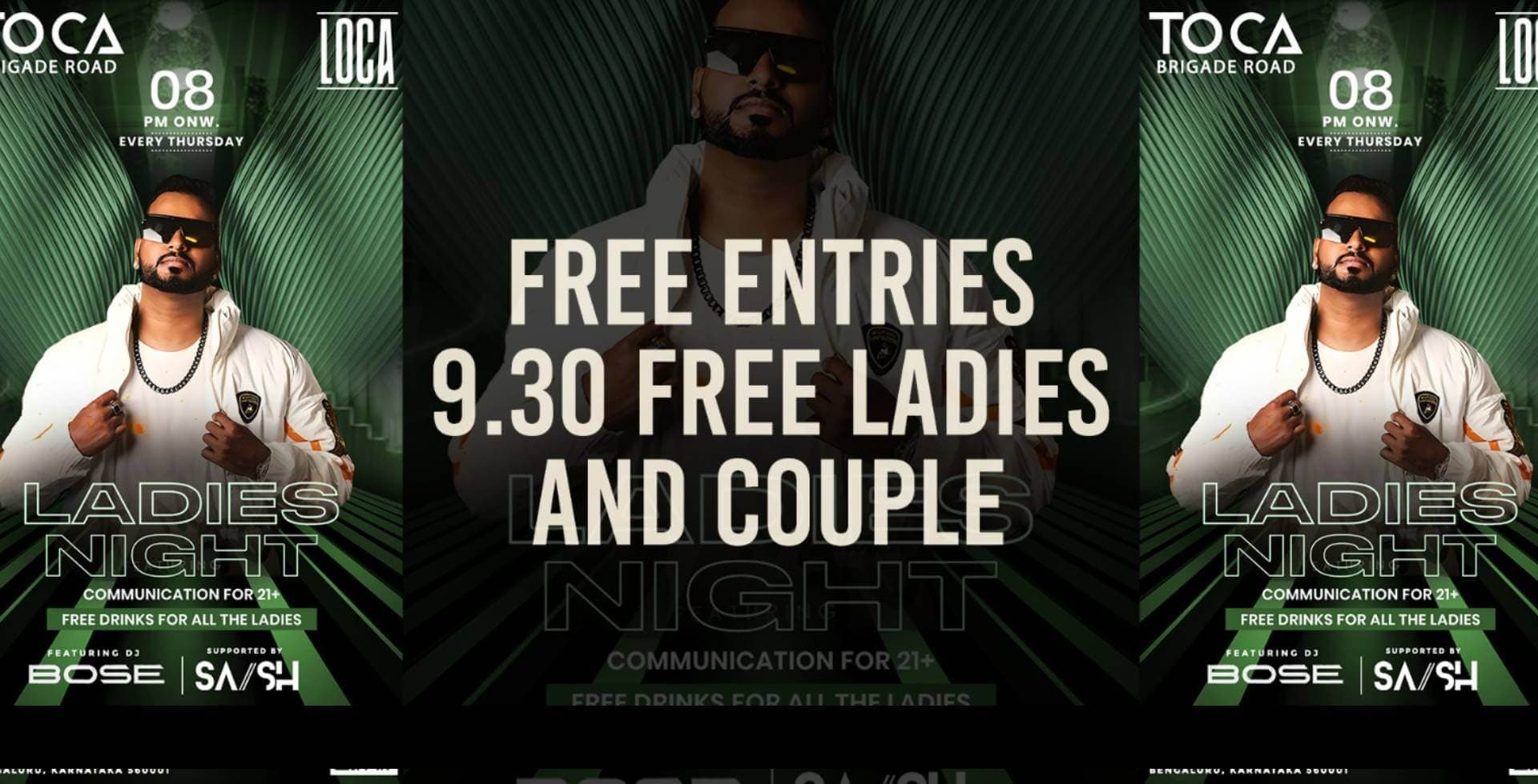 Thursday Ladies Night | Toca Brigade