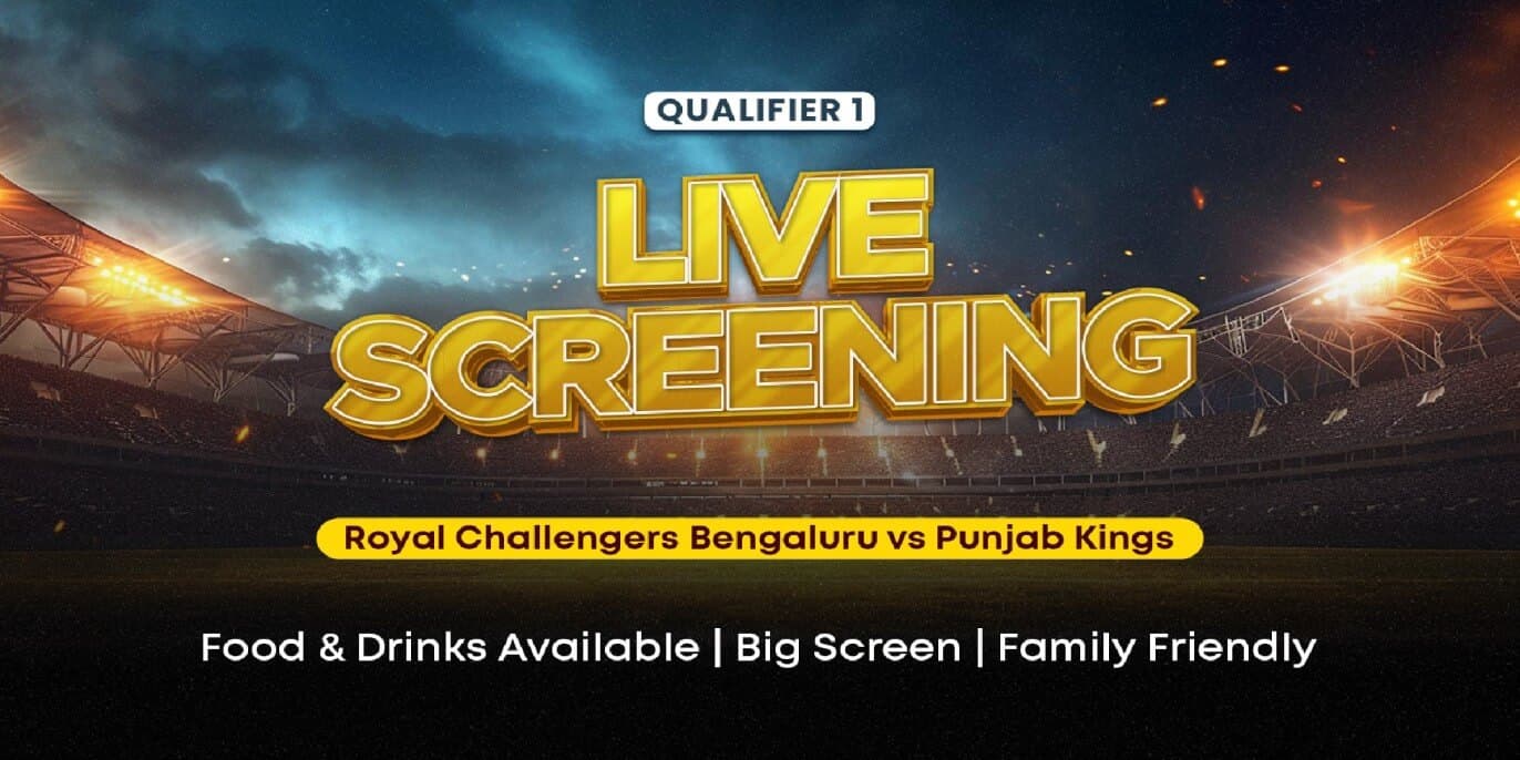 Screening Of RCB Vs PBKS | Qualifier 1
